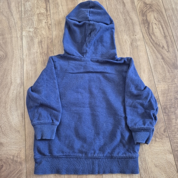 Carter’s Boy’s Navy Dinosaur Hoodie – Size 12 Months - Picture 3 of 3